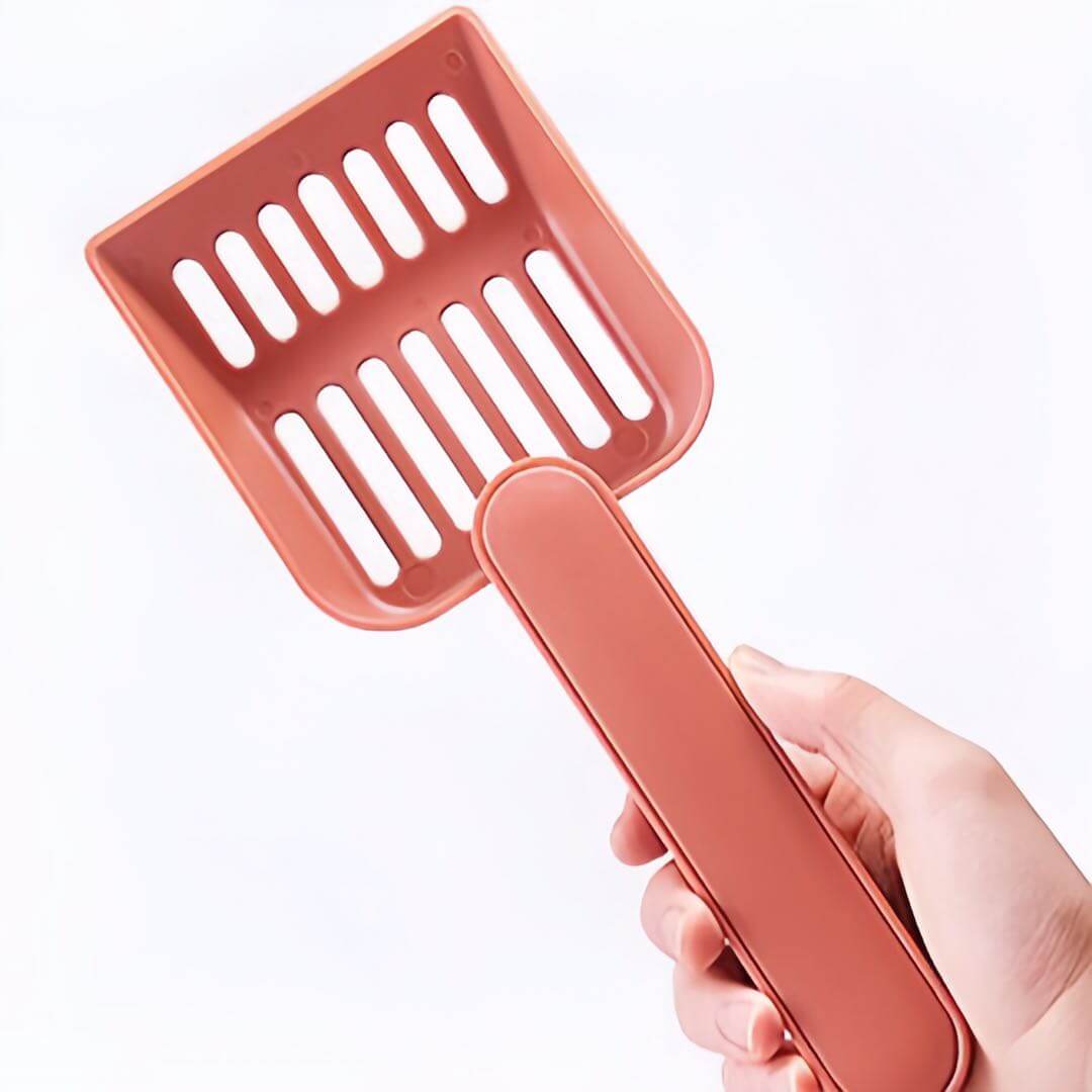 Cat Litter Scoop and Dustpan Combo Easy Waste Disposal petvibez