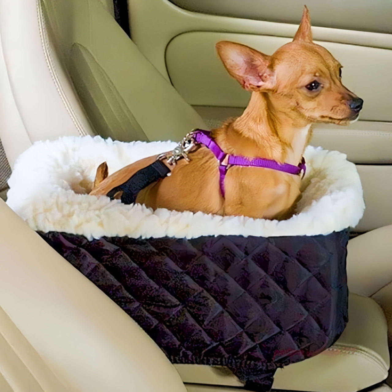 Dog Car Seat Basket Seat petpawshop01