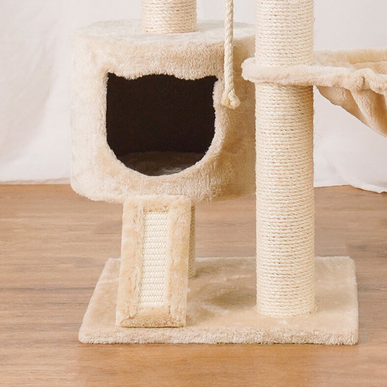 Large Multi-Level Cat Tree & Scratching Post petpawshop01