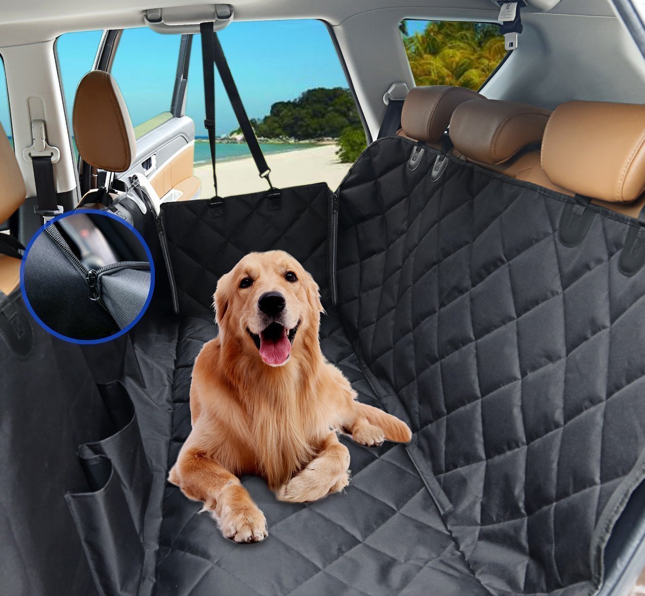 Pet Dog Car Seat Cover Mat Car hammock petvibez