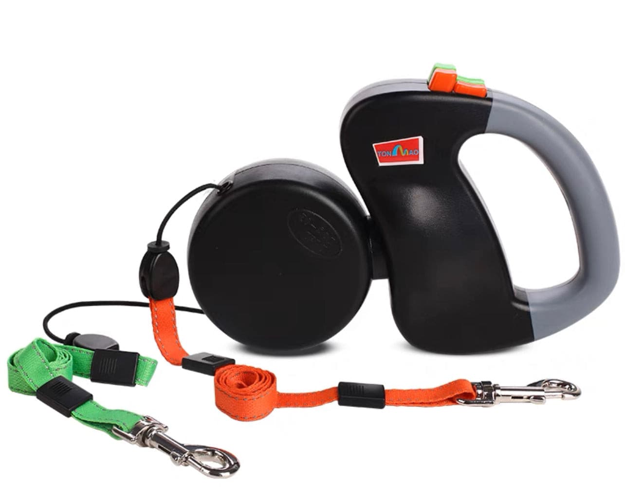 Retractable Double Dog Leash petvibez