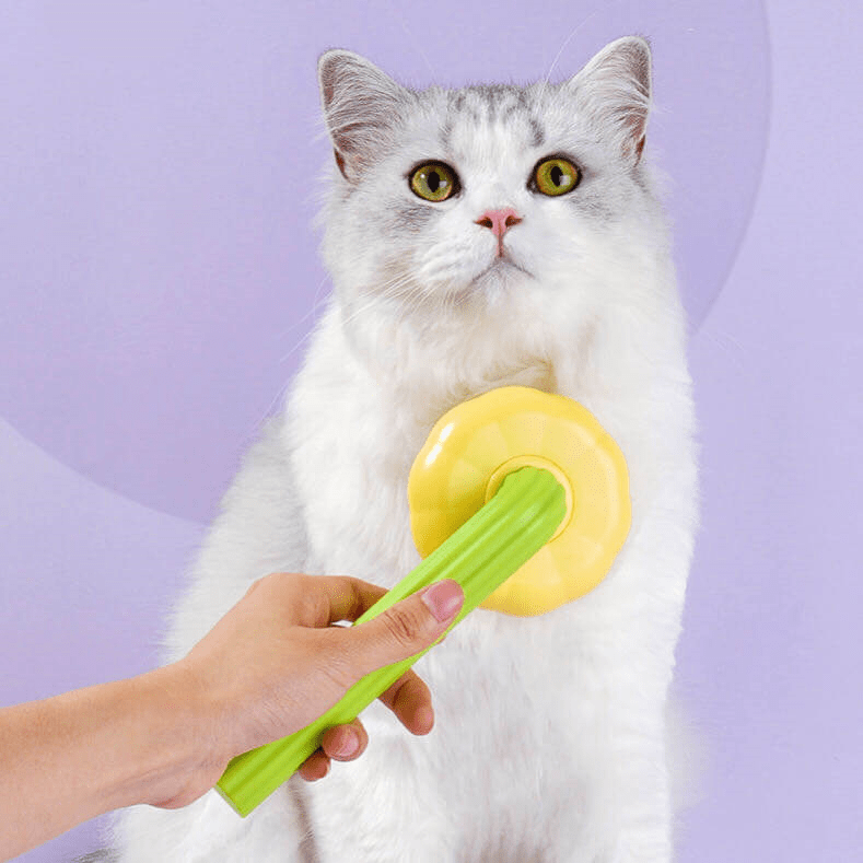 Sunflower Design Pet Cat Dog Brush petpawshop01